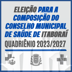 eleição para a composição do Conselho Municipal de Saúde de Itaboraí 1