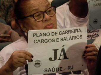 Leia mais: Após 30 anos de luta, servidores da saúde do RJ conquistam sanção do PCCS